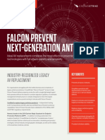 Falcon Prevent Next-Generation Antivirus: Industry-Recognized Legacy Av Replacement