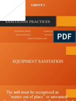 Group 3: Sanitation Practices