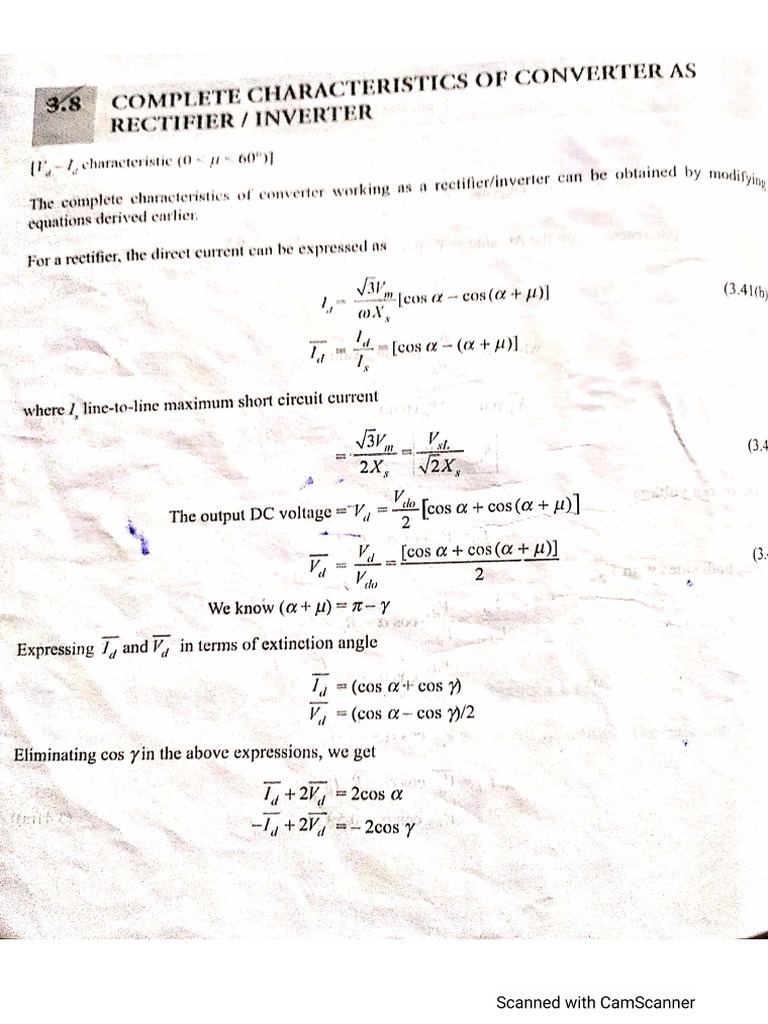 Complete Characteristics of Converter PDF