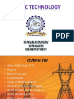 HVDC Transmission: History, Components, Applications and Limitations