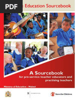 Inclusive Education Sourcebook. A Sourcebook For Pre Service Teacher Educators and Practising Teachers