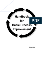 Handbook for Basic Process Improvement