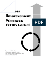 The Process Improvement Notebook (PIN) - Forms