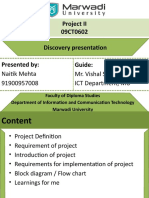 Project Presentation PPT Format