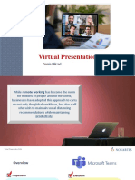 Virtual Presentation Skills