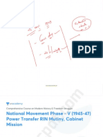 37 National Movement Phase V 194547 Power Transfer RIN Mutiny Cabinet@UpscPdfDrive