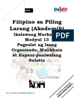Filipino Sa Piling Larang Akademik 1