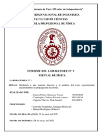 Informe de Laboratorio #1 de Física Grupo 7