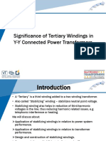 Significance of Tertiary Windings