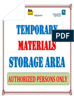 1 - Temporary Materials Storgae Area