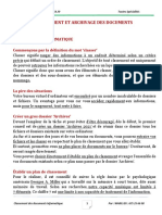 Classement Informatique Des Documents