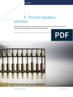 Basel III: The Final Regulatory Standard