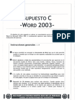 Examen Ayto Madrid 2010 - Word - Supuesto C