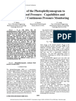 Calibration of The Photoplethysmogram To Arterial Blood Pressure Capabilities and Limitations For Continuous Pressure Monitoring