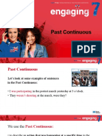 Past Continuous Tense Examples and Practice