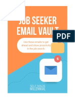 Standout Job Seeker Email Vault