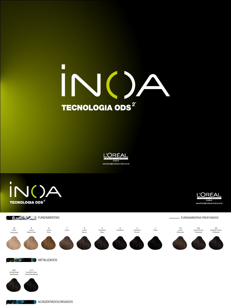2019 - Cartela Inoa Digital - IPAD - Baixa-1 | PDF | Alergia | Cabelo