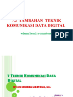 7.2 Tambahan Teknik Komunikasi Data Digital