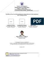 Quantitative Research Template Completed 3 Proponents