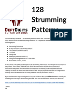 128 Strumming Patterns Course PDF with 15% Discount Link
