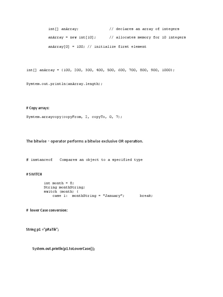 The Bitwise Operator Performs A Bitwise Exclusive OR Operation | PDF ...