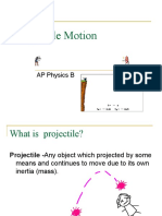 Projectile Motion: AP Physics B