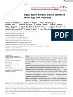 Weishaar - Multicenter, Randomized, Double-Blinded, Placebo-Controlled Study of Rabacfosadine in Dogs With Lymphoma