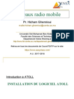 Cours Réseaux Mobiles - TP - Master SIC - ENSAF - 2017-2018