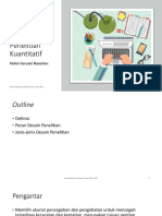 7 - Desain Penelitian Kuantitatif