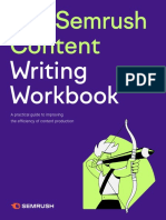 Writing Workbook: The Semrush Content