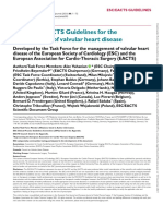 2021 ESC/EACTS Guidelines on Valvular Heart Diseases