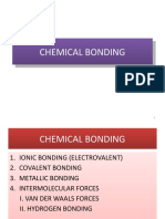 CHEMICAL BONDING - Notes