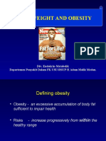 Overweight and Obesity: Div. Endokrin-Metabolik Departemen Penyakit Dalam FK USU/RSUP H Adam Malik Medan