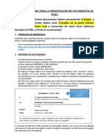 Recomendaciones para La Presentación de Documentos de Pago