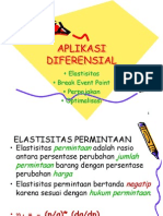 Aplikasi Diferensial