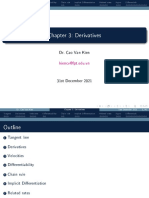 Chapter 3: Key Concepts of Derivatives