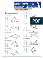 Ejercicios de Triangulos Para Primero de Secundaria