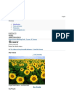Flower: Browse Search Login Article Fast Facts Media Additional Info