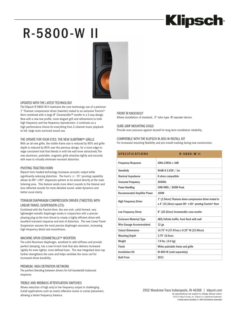 R5800wii 635042123954910000 | PDF | Sound | Electronics