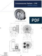 COMPRESSOR RADIAL AEROMACK CRE-01 84m - H - 0,5HP - 3F 220-380V - 72dBA - 1.1 - 4 BSP