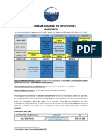 Anexo 04 - Cronograma Semanal de Capacitación NATCLAR - UMY