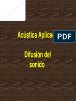 Difusión de Sonido (Acústica Aplicada)