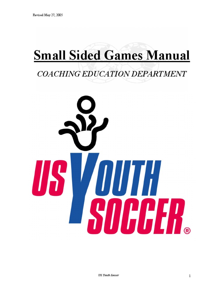 Small Sided Games Manual | PDF | Sports Rules And Regulations ...