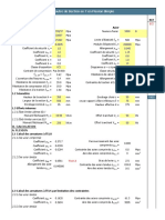 Flexion Simple Section T