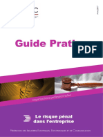 Guide FIEEC Le Risque Penal Dans L Entreprise Avril 2017