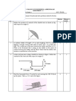 Engg Mechanics Assignment No 2