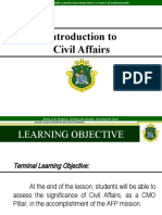 Introduction To Civil Affairs