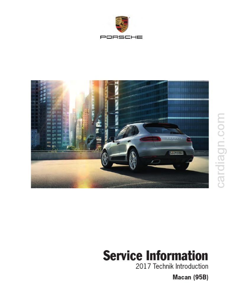 Porsche Macan Bedienungsanleitung Deutsch Pdf