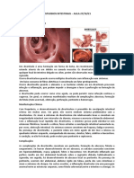 Distúrbios intestinais e doenças inflamatórias