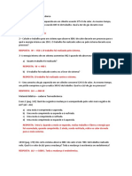 Exercícios Termodinâmica Com Resposta